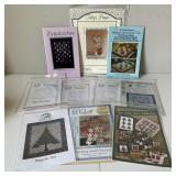 Quilting Patterns & Instructions Collection 10pc