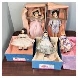Madame Alexander Dolls Collection of Five