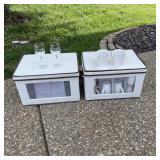 China Storage Boxes with Wine Glasses & Mugs