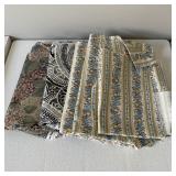 Upholstery Fabric Samples Floral & Paisley Prints