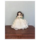 Madame Alexander Scarlett O'Hara Doll White Gown