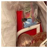 Craft Supply Assortment Red Felt Foam Forms