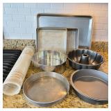 Metal Baking Pan Set with Bundt & Sheet Pans