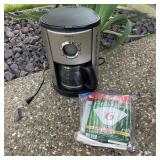 Krups Coffee Maker with Melitta #6 Filters