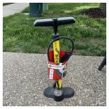 Schwinn EZ Connect Yellow Floor Bike Pump