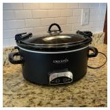 Crock-Pot Black Programmable Slow Cooker