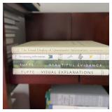 Edward Tufte Books Set of 4 Hardcover