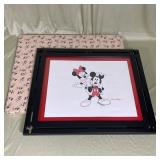 Disney Mickey & Minnie Mouse Framed Art Print