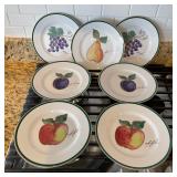 Crate & Barrel Monno Fruit Plates