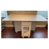 Horn Model 2211 Folding Cutting Table w/Casters