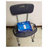 Shower Chair with Back & Carex Handheld Shower