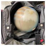 Americana Bald Eagle Bowling Ball & Carry Bag