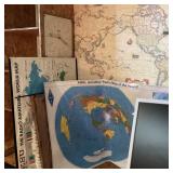 ARRL Amateur Radio World Map & Radio Band Poster