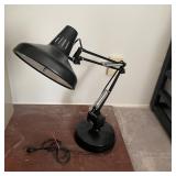 Black Adjustable Articulating Arm Desk Lamp Heavy
