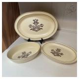 Pfaltzgraff Village Stoneware Platter Oval Bowl
