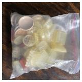 Vintage Plastic Furniture Leg Caps Slides Grips