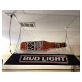 Bud Light Beer Pool Table Hanging Light Sign