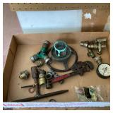 Brass Plumbing Fittings Pipe Wrench Gauge