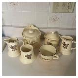 Pfaltzgraff Village Stoneware Salt Crock Butter