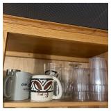 Mixed Lot Mugs & Glasses CimStar Kimo Branded