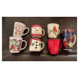 Christmas Holiday Ceramic Coffee Mugs Holiday
