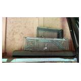 Live Animal Cage Traps & Weed Barrier Landscape