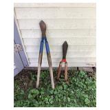 Vintage Loppers and Hedge Shears Pruning Tool Lot