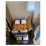 Yellow Cleaning Sponges Bulk Lot in Bud Light Box