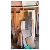 Scrap Wood and Lumber Assorted Boards Plywood