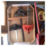 Table Saw Miter Gauges Cast Iron & Plastic Set