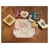 Cottage Grandmillennial Decor Lot Mixed Figurines