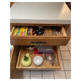 Silverware, Measuring Cup, Kitchen Drawer Lot