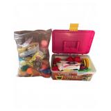 Plastic Play Food & Cooking Set