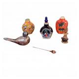 Decorative Glass & Porcelain Perfume Bottles