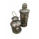 Galvanized Metal Lanterns