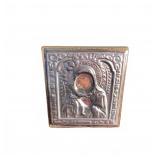 Russian 925 Silver Orthodox Icon Plaque