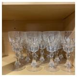 15 Nachtmann Astra Crystal Goblets