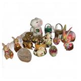 Easter Bunny Figurine & Decor Assortment