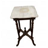 Victorian Marble-Top Table