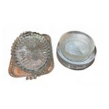 Pressed Glass Dishes & Textured Bowls Assort