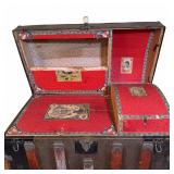 Antique Victorian Dome Top Trunk