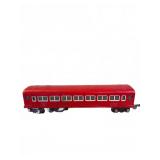 Red Die-Cast Model Train Passenger Car