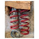 Red Coil Springs with Perches