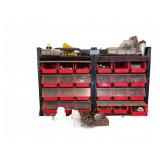 Hardware Organizer with Bolts, Nuts & Washers