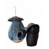 Bausch & Lomb Binoculars & Ceramic Bird Feeder