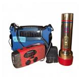 Weather Radios & Boy Scouts Flashlight