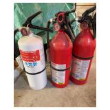 3 Fire Extinguishers