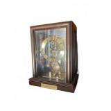 Mantel Glass Display Clock with Plaque