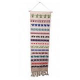 Handwoven Textile Wall Hanging with Animal &