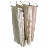 Ivory Matelassï¿½ Coverlet & Shams Set